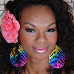 Dark skinned tranny babe!
